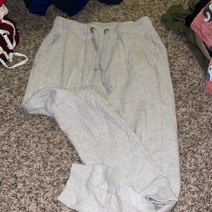 Grey women’s joggers